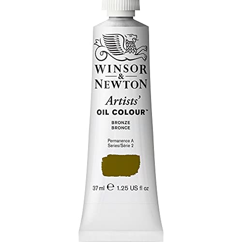 Winsor & Newton Artists' Oil Paint, 37ml Tube, Bronze - color: Bronze, style: 1.25-oz Tube