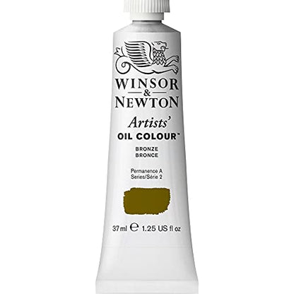 Winsor & Newton Artists' Oil Paint, 37ml Tube, Bronze - color: Bronze, style: 1.25-oz Tube