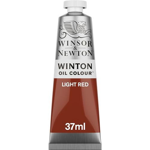Winsor & Newton Winton Oil Color, 37ml Tube, Light Red - color: Light Red, size: 1.25 Fl Oz (Pack of 1), style: 1.25-oz Tube