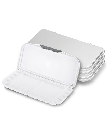 Mr. Pen- Airtight Watercolor Palette with Lid, 48 Pack - color: White, size: 48 Pack
