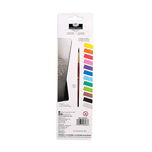 Royal & Langnickel Watercolor Painting Set W/Tin - style: Watercolor Paint