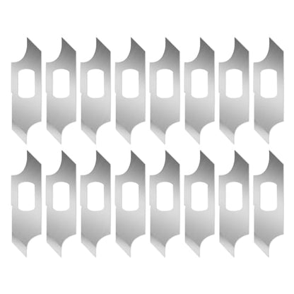 120 Pcs Exacto Knife Blades, Gauge Knife Blades High Carbon Steel Hobby Knife Blade Refills Hobby Knife Replacement Blades for Craft, Scrapbooking, Stencil - size: Gauge Knife Blades