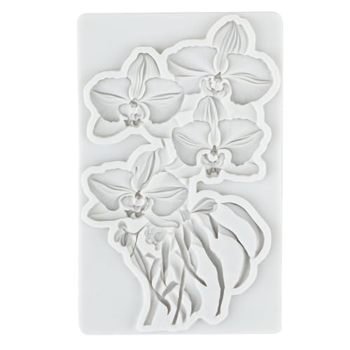 Orchid Clay Mold Orchid Flower Silicone Molds Phalaenopsis Mold - color: Style A