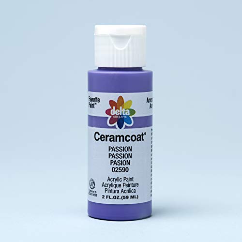 Delta Creative 18 Ceramcoat Acrylic Paint Set, 2 oz, Top Colors - color: Top Colors