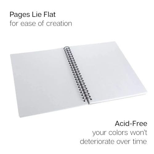 KINGART Marker Paper Pad – 9x12 Inch, 1-Pack – Acid-Free Ultra-Smooth Surface Art Paper Pad for Illustrating, Sketching, and Design Work