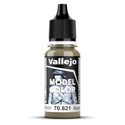 Vallejo German Camo Beige Paint, 17ml - color: German Cam Beige World War II, size: 0.57 Fl Oz (Pack of 1)