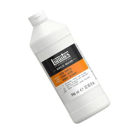 Liquitex Professional Gloss Varnish, 946ml (32-oz) | 100% Acrylic Polymer Varnish, Gloss Sheen, Protects & Resists Dirt Retention, Increases Brightness, Resists Discoloration - color: Gloss, style: 32-oz