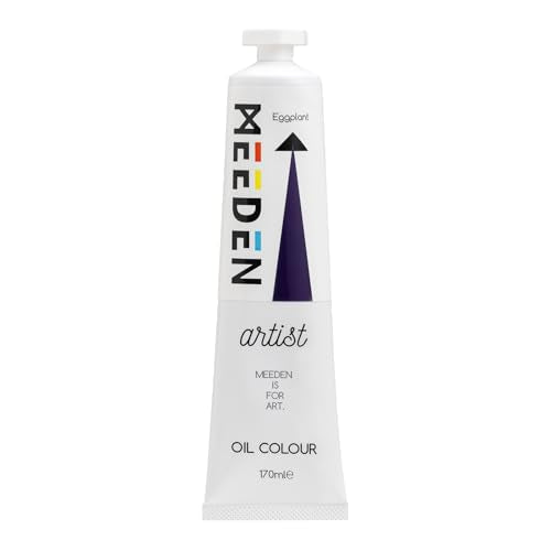 MEEDEN Artist Grade Oil Paint: Eggplant - 170ml/5.7oz Tube | Professional Art Paints and Supplies for Canvas Painting - color: Eggplant, size: 5.7 Fl Oz (Pack of 1)