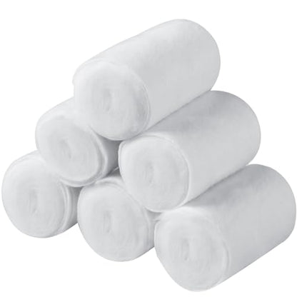 Nuanchu 6 Rolls Cast Padding for Soft Plaster Cloth Bandage, 2 Inch X 8.8 Ft - size: 2 Inch x 8.8 ft