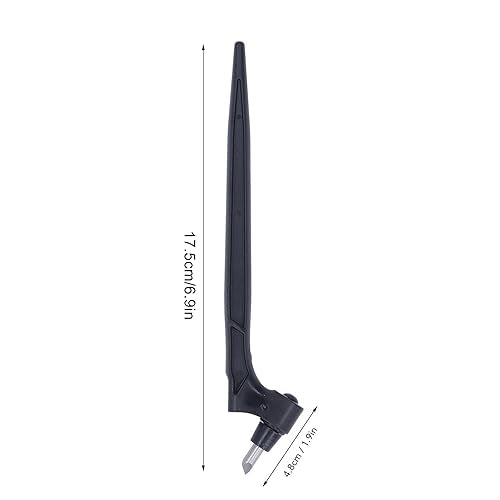 Adjustable Rotatable Circle Drawing Template Ruler with Carving Knife for Precision Craft Cutting, Woodworking and Art Design, Industrial-Grade Round Stencil Tool