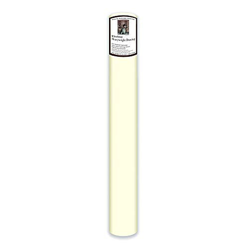 Strathmore 401-42 400 Series Drawing Roll, 100 Pound Medium Surface, 42"x10 Yards - color: White, size: 42x10 yards