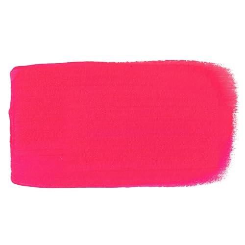Liquitex Acrylic Gouache, 2-oz (59ml) Bottle, Fluorescent Pink - color: Fluorescent Pink