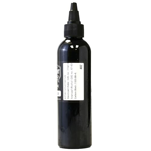 Element Tattoo Supply Nighthawk Black Tattoo Ink 4 oz Bottle - size: 4oz
