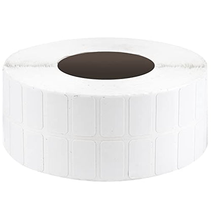 6000 Pieces Diamond Painting Storage Containers Labels White Diamond Art Stickers Small Blank Name Number Painting Tag Mini Self-Adhesiven Writable Rectangle Art Stickers for Office DIY Bead Kits