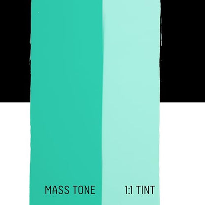 Liquitex Acrylic Gouache, 2-oz (59ml) Bottle, Bright Aqua Green - color: Bright Aqua Green