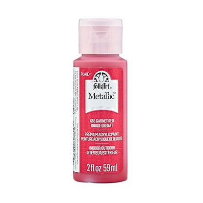 FolkArt Garnet Red Acrylic Paint, 2 fl oz - color: Garnet Red, size: 2 Fl Oz (Pack of 1)