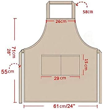 Blue Aprons Bulk for Women Girls with 2 Pockets-Chef Restaurant Kitchen Plain Aprons, Art Artist Painting Cooking Grilling Kitchen Apron (16, Dark Blue-16pcs) - color: Blue