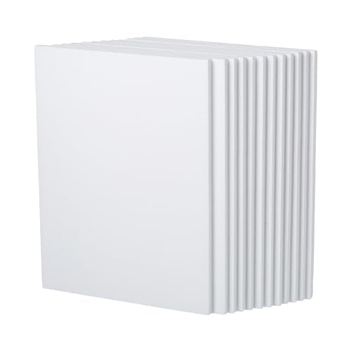Crafare 12 Pack Craft Foam Blocks 16x12x0.5in Styrofoam Sheets for Crafts | Ideal for school art, sculpting, floral, modeling & centerpieces. These polystyrene boards cut easily.