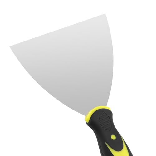 20PCS Putty Knife Set 1, 2, 3, 4, 5 Inch, Stainless Steel Spackle Knives, Metal Knife Scrapers with Non Slip Handles for Drywall Finishing, Plaster Scraping, Decals, and Wallpaper