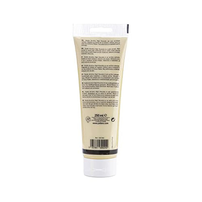 Pebeo Studio Acrylics High Viscosity, Fine Acrylic, 250 ml - Naples Yellow Hue - color: Naples Yellow Hue, size: 8.45 Fl Oz (Pack of 1)