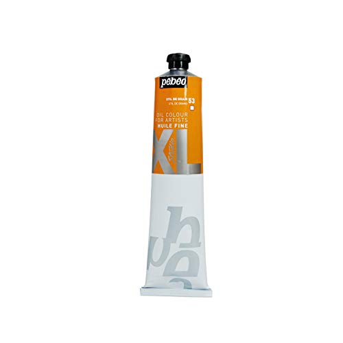 Pébéo - Fine Oil XL 200 ML - Yellow Oil Stil de Grain Paint - Pébéo Oil Painting - Yellow Stil de Grain 200 ml - color: Yellow Stil de Grain
