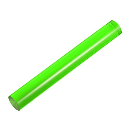 HARFINGTON Acrylic Clay Roller 8 Inch x 1 Inch Solid Non-Stick Plastic Round Tube Roller Polymer Clay Rod Fondant Rolling Pin for Shaping, Sculpting, Modeling DIY Crafts, Green - color: Green, size: 8 Inch x 1 Inch
