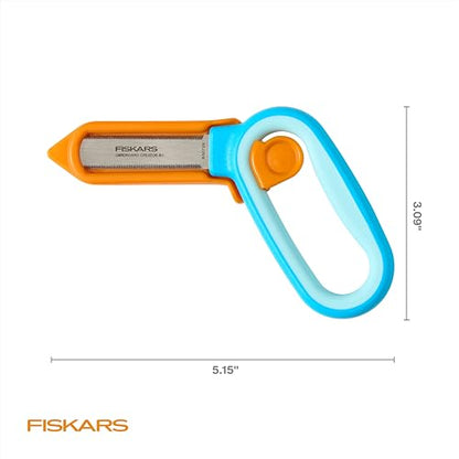 Fiskars 5" Kids Cardboard Creator, Safer Cardboard Cutting Tool - style: Cardboard Creator