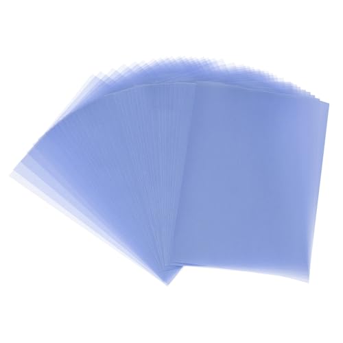 PATIKIL 100 Sheets Vellum Paper 4x6 Navy Blue | Vellum Paper Printable Translucent Paper 100GSM for Invitations Printing - color: Navy Blue