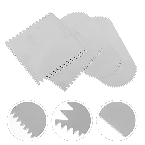 ARTIBETTER 4pcs Stainless Steel Clay Scraper Set Plastic Scraping Handle Carved Clay Sculpture Scraper Industrial Clay Sculpture Pottery Tools