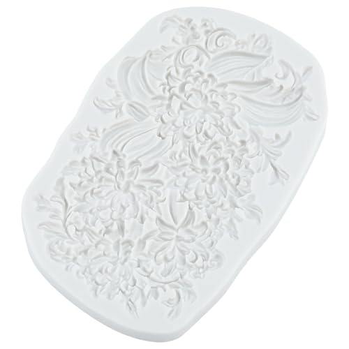 Chrysanthemum Flower Polymer Clay Molds Chrysanthemum Silicone Mold - color: Style W