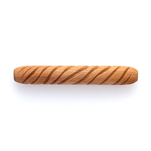 MKM Pottery Tools Wood Hand Rollers for Clay (HR-18 Zebra) - size: HR-18 Zebra