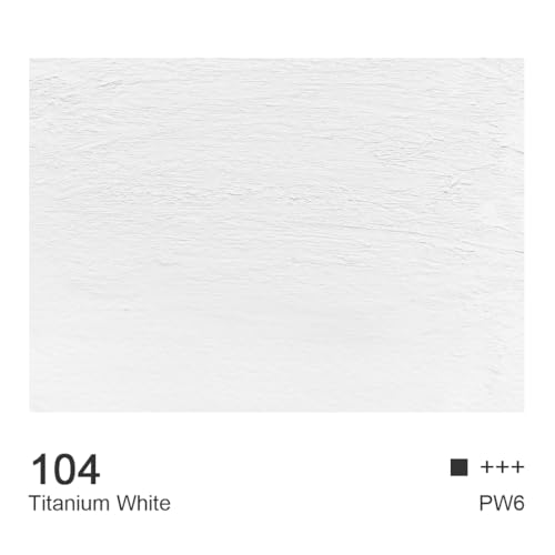 PHOENIX Titanium White Oil Paint Stick - Vibrant Color 37ml Large Water Soluable Soft Oil Pastels for Professional Oil Painting - Creamy Drawing Art Supplies for Artists - color: Titanium White