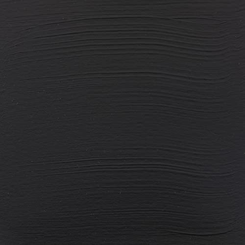 Amsterdam Standard Series Acrylic Paint Tube, Oxide Black 735, 8.4 fl oz | Vibrant Color with Acrylic Resin Binder, High Lightfastness, Water-Based, Strong Coverage, Visible Brush Strokes - color: Oxide Black, size: 8.45 Fl Oz (Pack of 1)