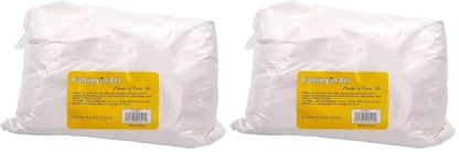 Falling in Art 5 LB Plaster of Paris Powder - Hand Mold Casting Kit Powder, Gypsum Cement, Pottery & Ceramic Plaster Powder for Crafts, Sculpture, Diorama and Home Decor (Pack of 2) - size: 80 Ounce (Pack of 2)
