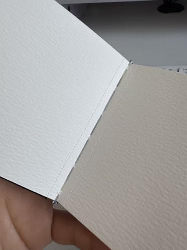 Premium Hardcover Sketchbook with 300 GSM Cold Press Texture, 24 Sheets Heavyweight Blank Drawing Journal for Watercolor, Gouache, Acrylics, Mixed Media Painting