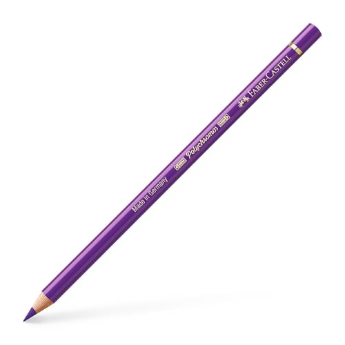 Faber Castel Polychromos Colored Pencils, 136, Purple Violet, 6 Count - color: 136 purple violet