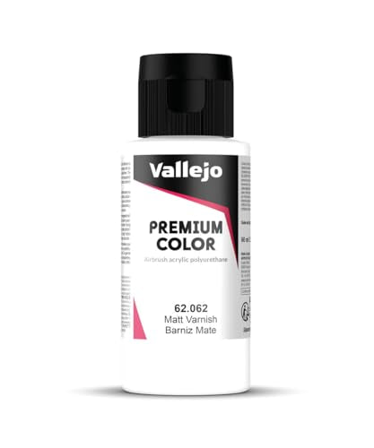 Vallejo Premium Airbrush Color 62.062 Matt Varnish 60 ml - style: Matt varnish 2.02 fl oz