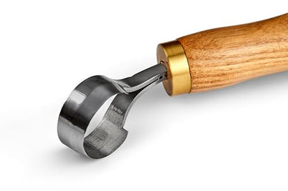 Wood Carving Scorp Knife. Round Carving Tool for Spoons, Bowls and Cups. Wood Carvers Rounded Hook Knife Spoon carving knife. (ANGLED) - style: Angled Scorp