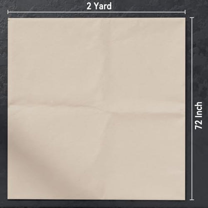 PHOENIX Unprimed Canvas Fabric by The Yard - 72 Inch x 2 Yard (6ft) 10 oz Heavy Duty Cotton Duck Cloth for Oil & Acrylic Painting, DIY Stretching and Professional Art Projects - size: 72" x 2 yard