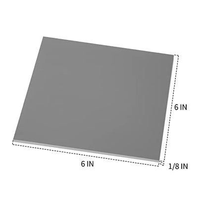 2 Pcs 6x6 Soft Linoleum Carving Block, Linocut Block for Printmaking, Gray | Engraving Art Project, Printmaking Artist Studio Supplies - color: Gray, size: 6'' x 6'' 2 Pack