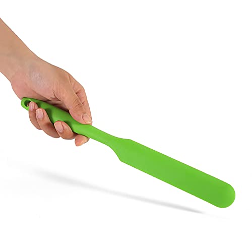 Small Silicone Spatulas Bulk for Kitchen, Baking, Cake Icing, Resin Craft(set of 6), Mini Silicon Scraper Tool, Jar Spatula with Long Handle Heat Resistant, Waxing Sticks Large with Slant for Hard Wax | Mini Silicone Spatula Bulk for Kitchen, Baking, Cake