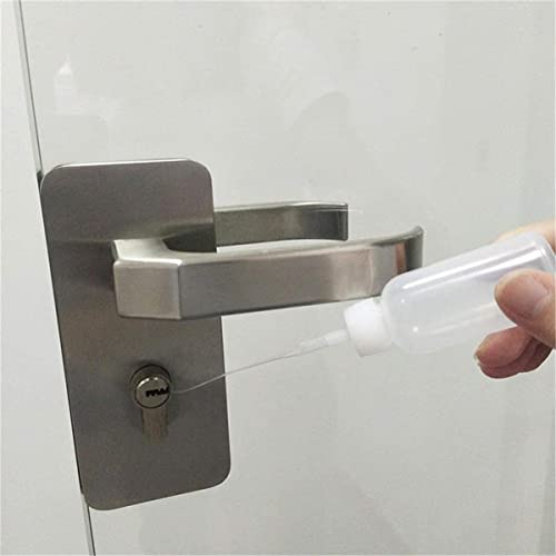 SKYPRO 54Pcs 30ml Precision Tip Applicator Bottles Kit, Dispensers Applicator Bottles for Liquid, Glue Oil, Acrylic Paint – 5 Squeeze Bottles, 5 Syringe Caps, 5 Glue Nozzles and 39 dispensing needles - size: 30ml-54pcs
