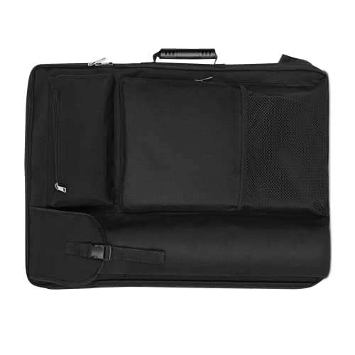 TreochtFUN Art Bags for Supplies Portfolio Case 19 X 25.5 in - color: Dark Black