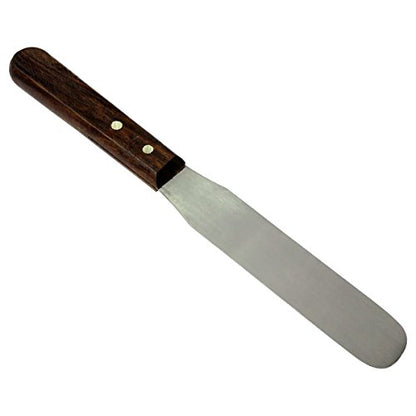 HTS 316L9 9.25" Large Wood Handle Stainless Steel Palette Knife - size: 316L9 9.25" Large