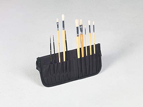 Martin Universal Design Just Stow-It Easel-Back Brush Case, Black, 1 Each (66-JS1702)