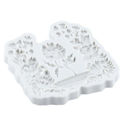 Flower Garland Polymer Clay Mold Flower Resin Silicone Molds - color: Style I