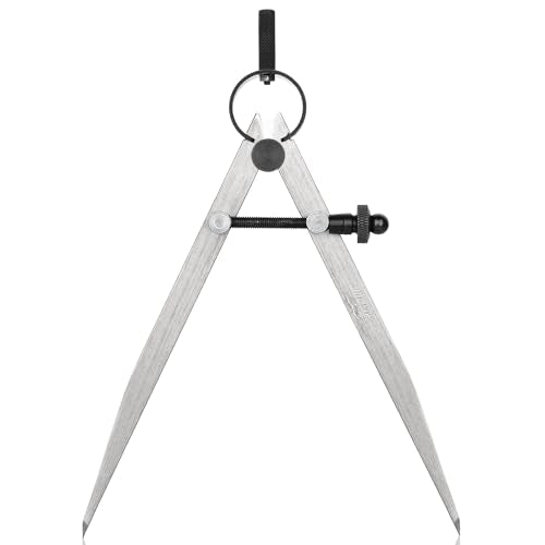 Mr. Pen- Adjustable Divider Leather Compass, 8 Inch, Lockable Metal Compass - style: Divider