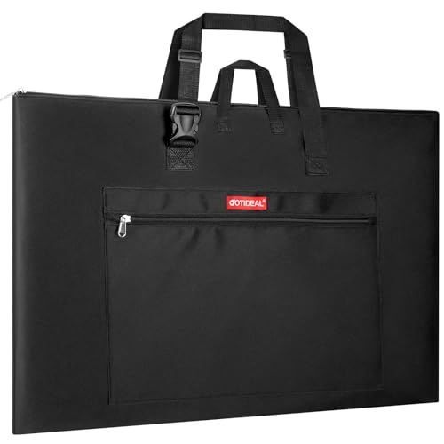 GOTIDEAL Large Art Portfolio Bag, 24x36 Inches - size: 24"x36"