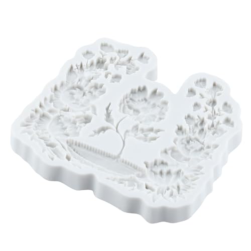 Flower Garland Polymer Clay Mold Flower Resin Silicone Molds - color: Style I