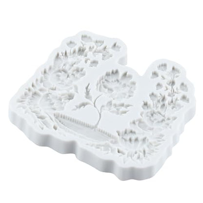 Flower Garland Polymer Clay Mold Flower Resin Silicone Molds - color: Style I